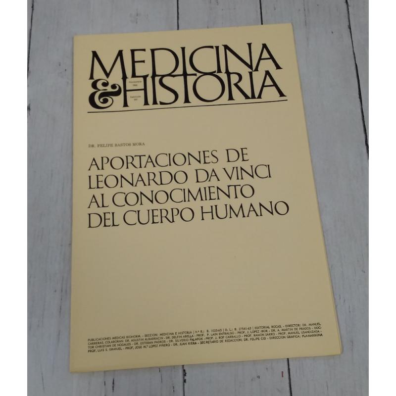 Medicina E Historia XVI Noviembre 1965 Aportaciones De Leonardo Da