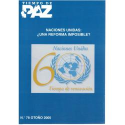 REVISTA TIEMPO DE PAZ Nº 78, OTOÑO 2005. - Imagen 1