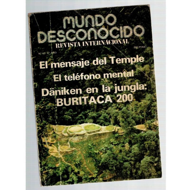 Mundo desconocido 63. Revista Internacional