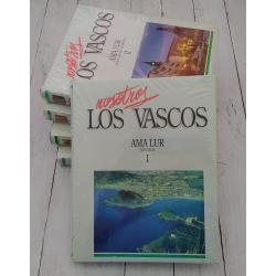 Nosotros los vascos. Ama Lur I, II, III, IV y V (los cinco tomos, obra completa). Geografía física y humana de Euskal Herria - I