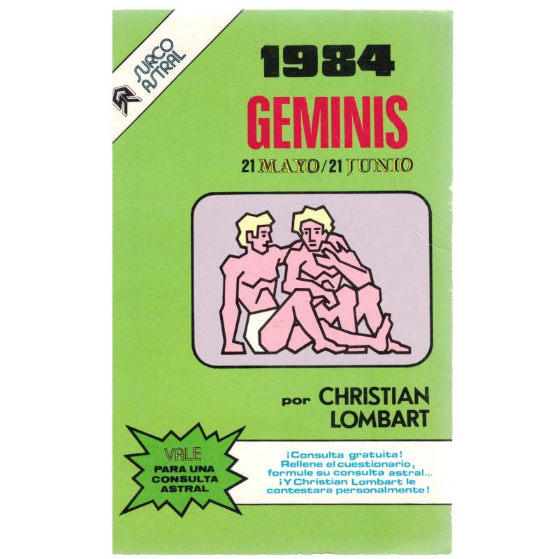 1984 Géminis, 21 de mayo - 21 de junio - Imagen 1