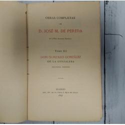 Tomo III de las obras completas: Don Gonzalo González de la Gonzalera (tercera edición) - Imagen 2