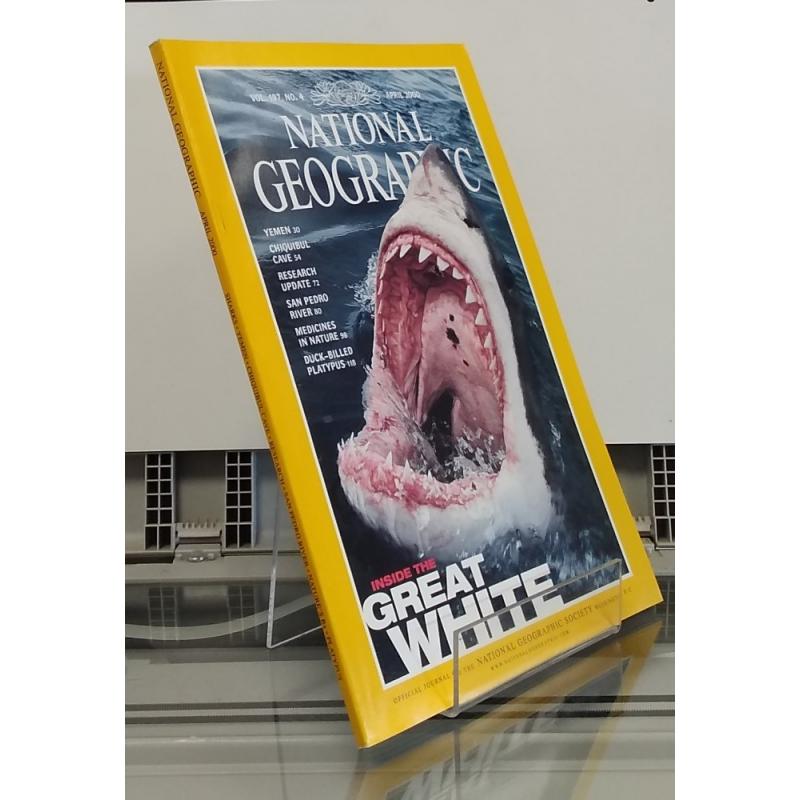 National Geographic 197, 4, april 2000. Sharks, Great White