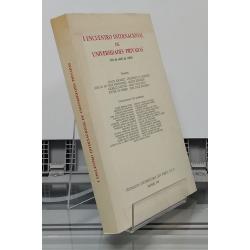 I Encuentro Internacional de Universidades Privadas (5-8 de abril de 1983)