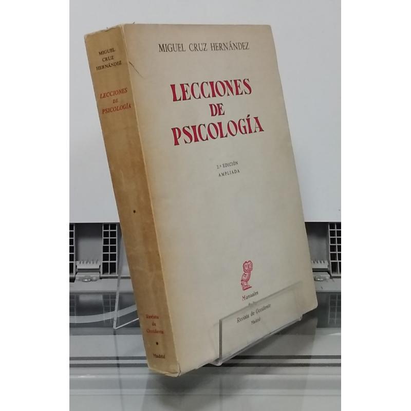 Lecciones de psicología (2ª edición ampliada)