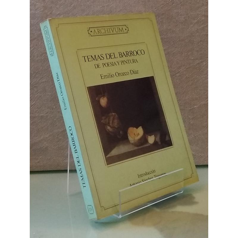 Temas del barroco de poesía y pintura